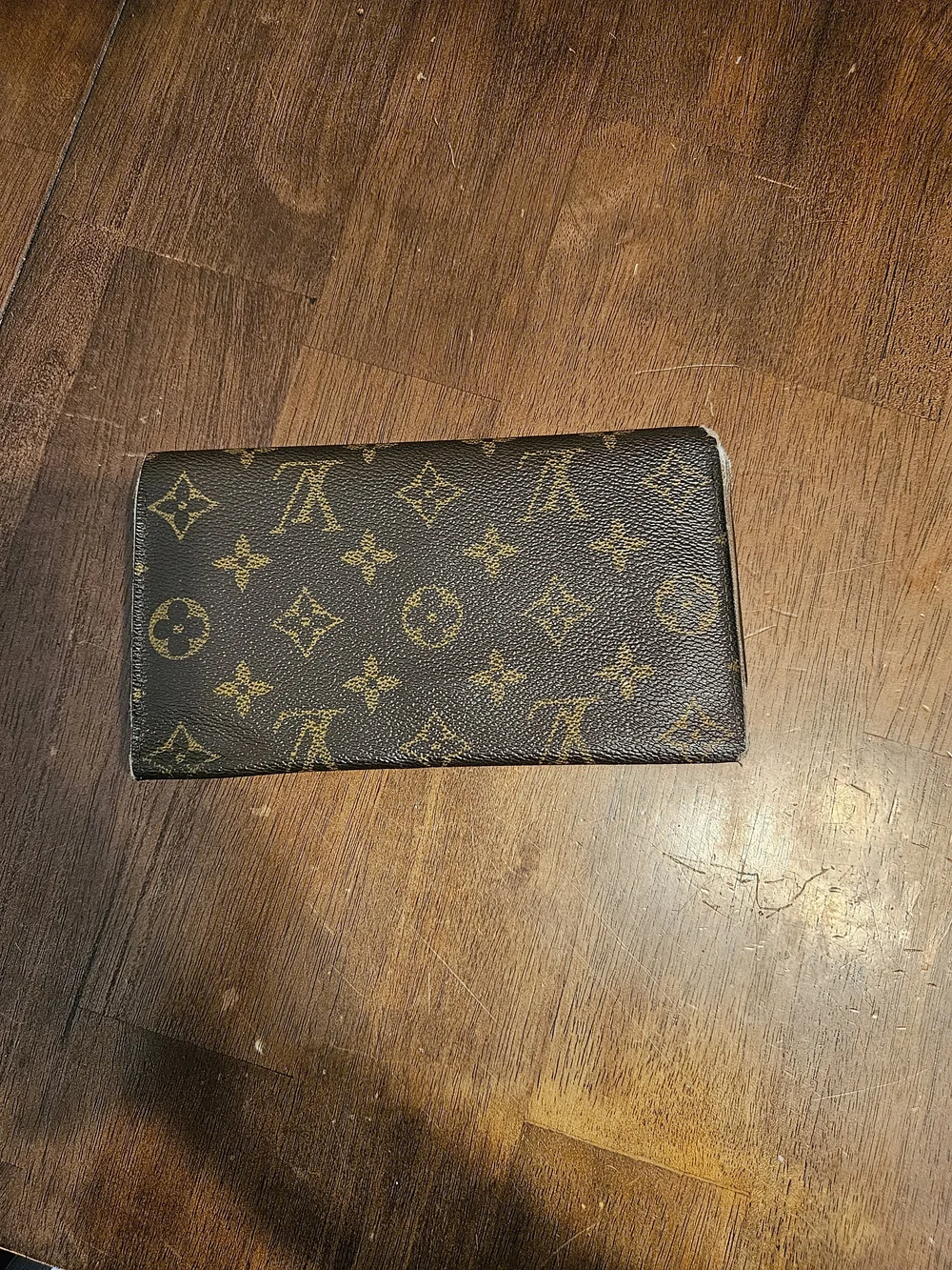 Louis Vuitton Monogram Continental Wallet in Brown